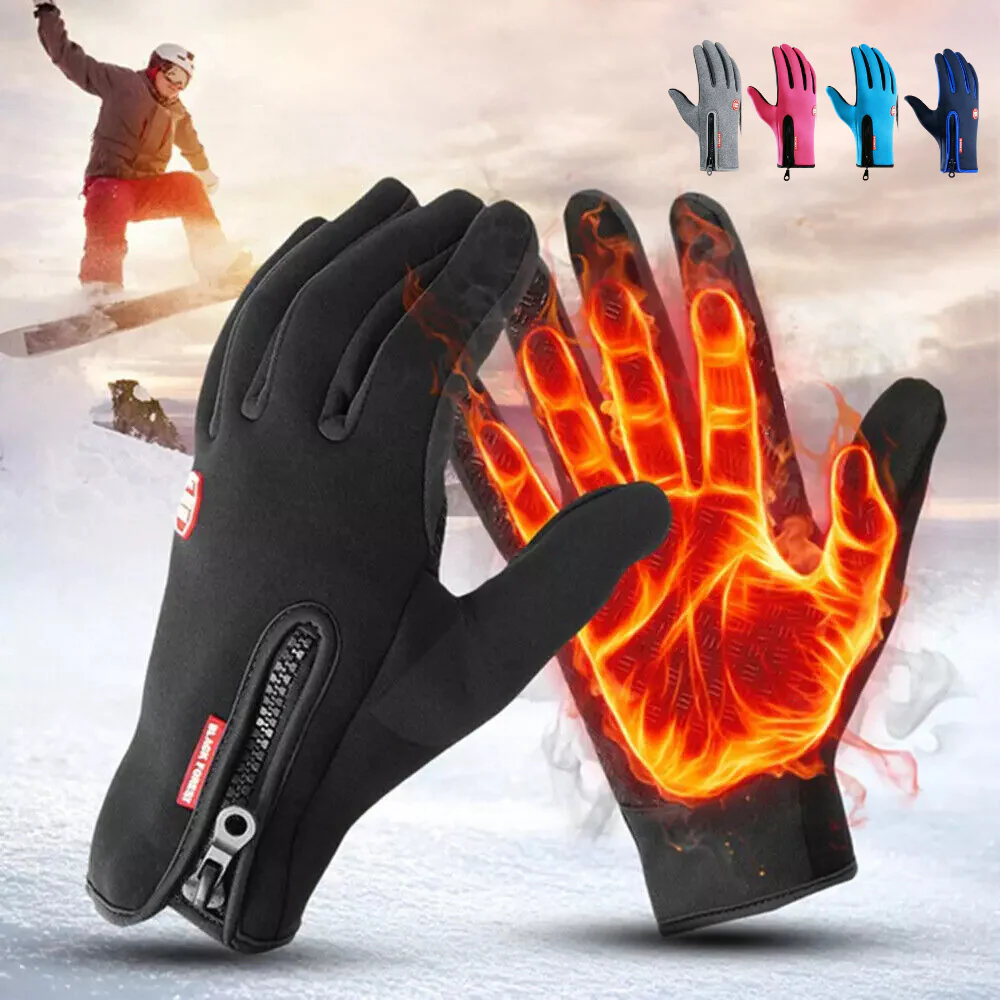 Unisex Waterproof Thermal Sports Gloves