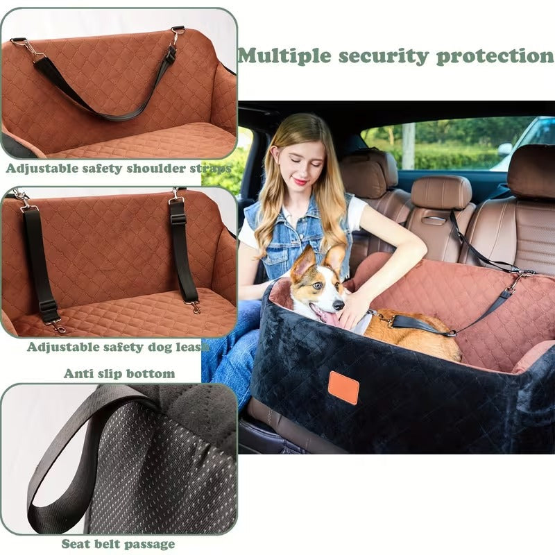 Washable Dog Car Seat