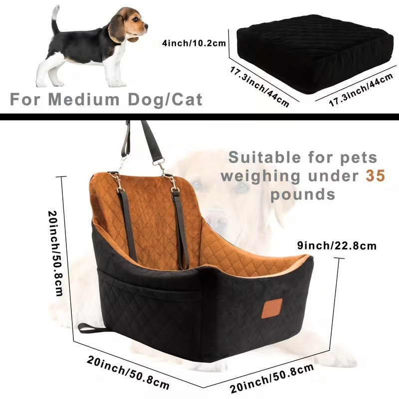 Washable Dog Car Seat