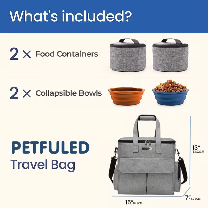 Weekend Pet Travel Organizer