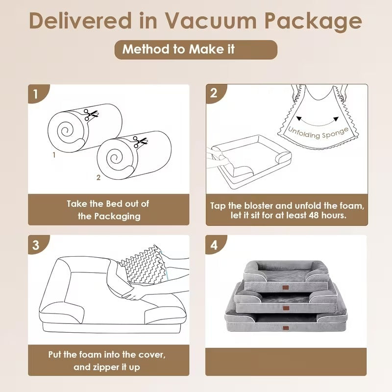 XL Memory Foam Dog Sofa