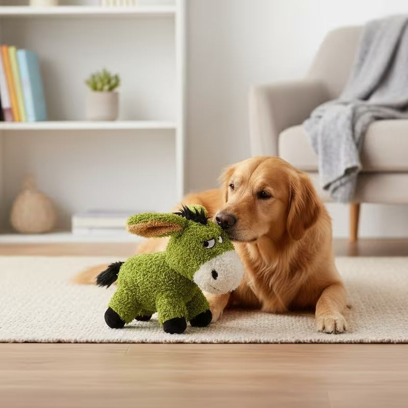 XL Squeaky Donkey Toy